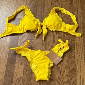 Hobie Vibrant Yellow Bikini Set